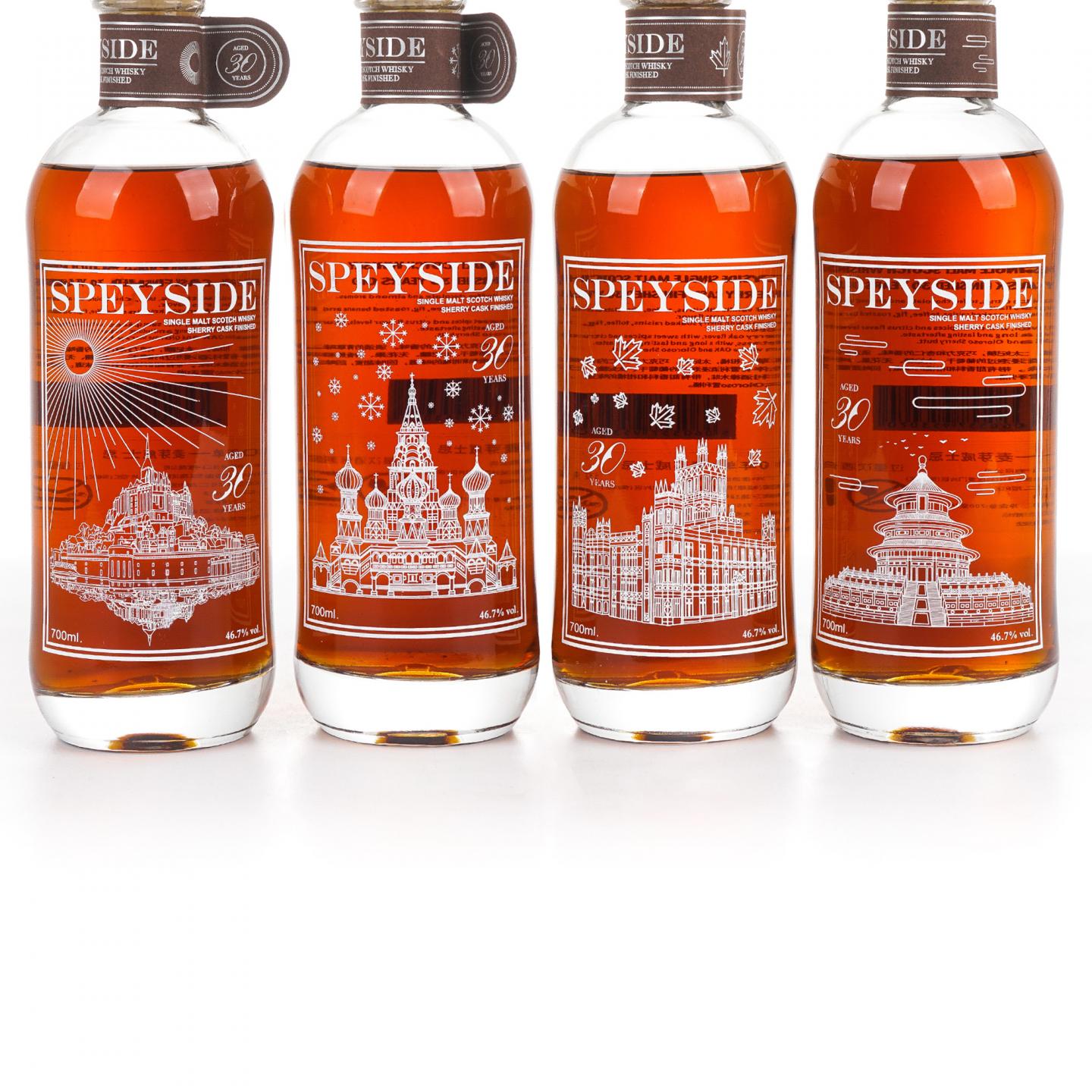 秘密斯佩塞 30年 春夏秋冬全套 4瓶组*700ml