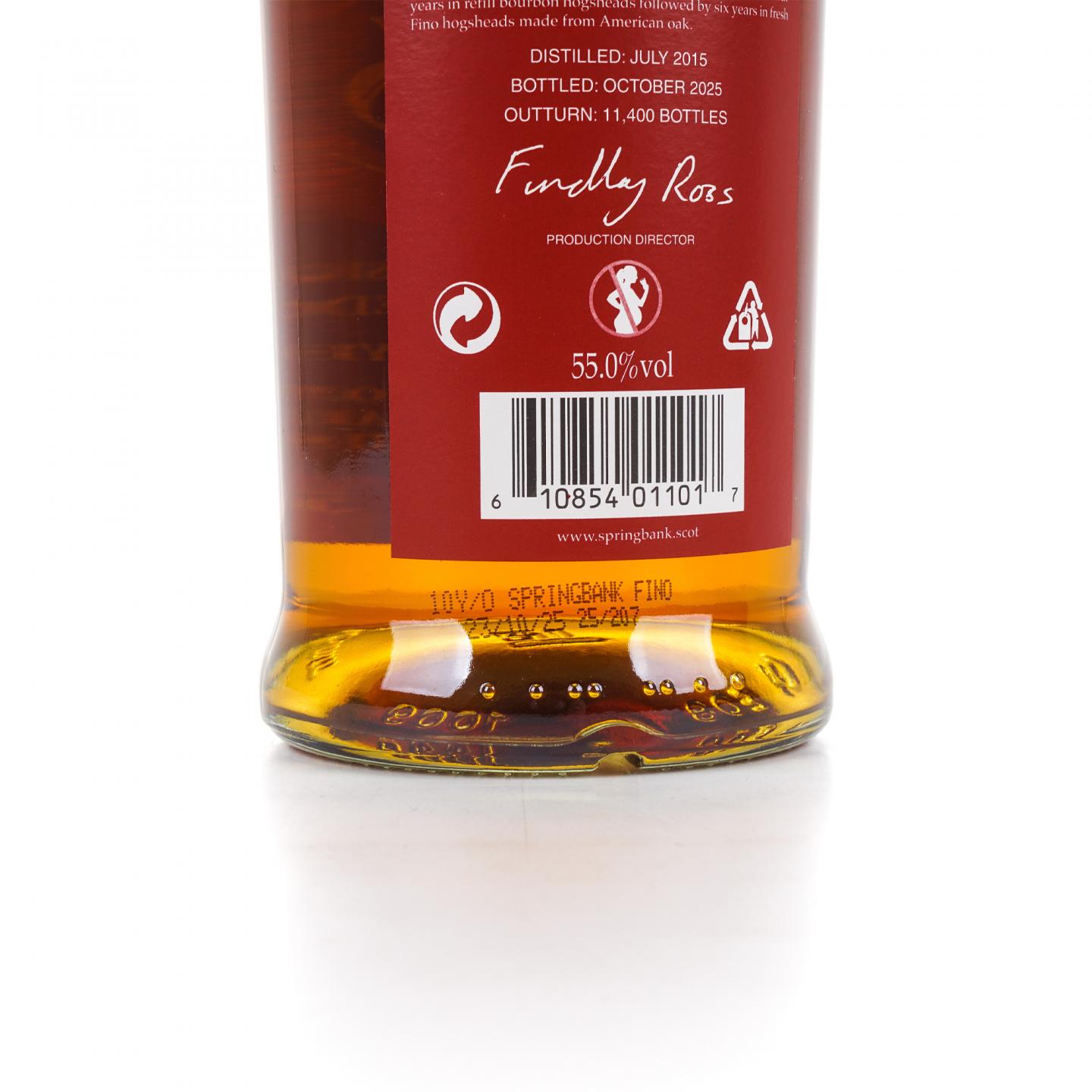 Springbank 云顶 10年 2015-2025