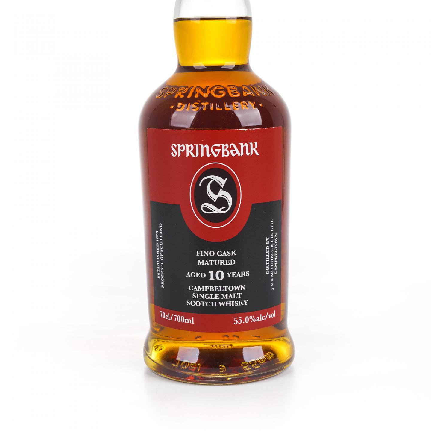 Springbank 云顶 10年 2015-2025 55%Vol.