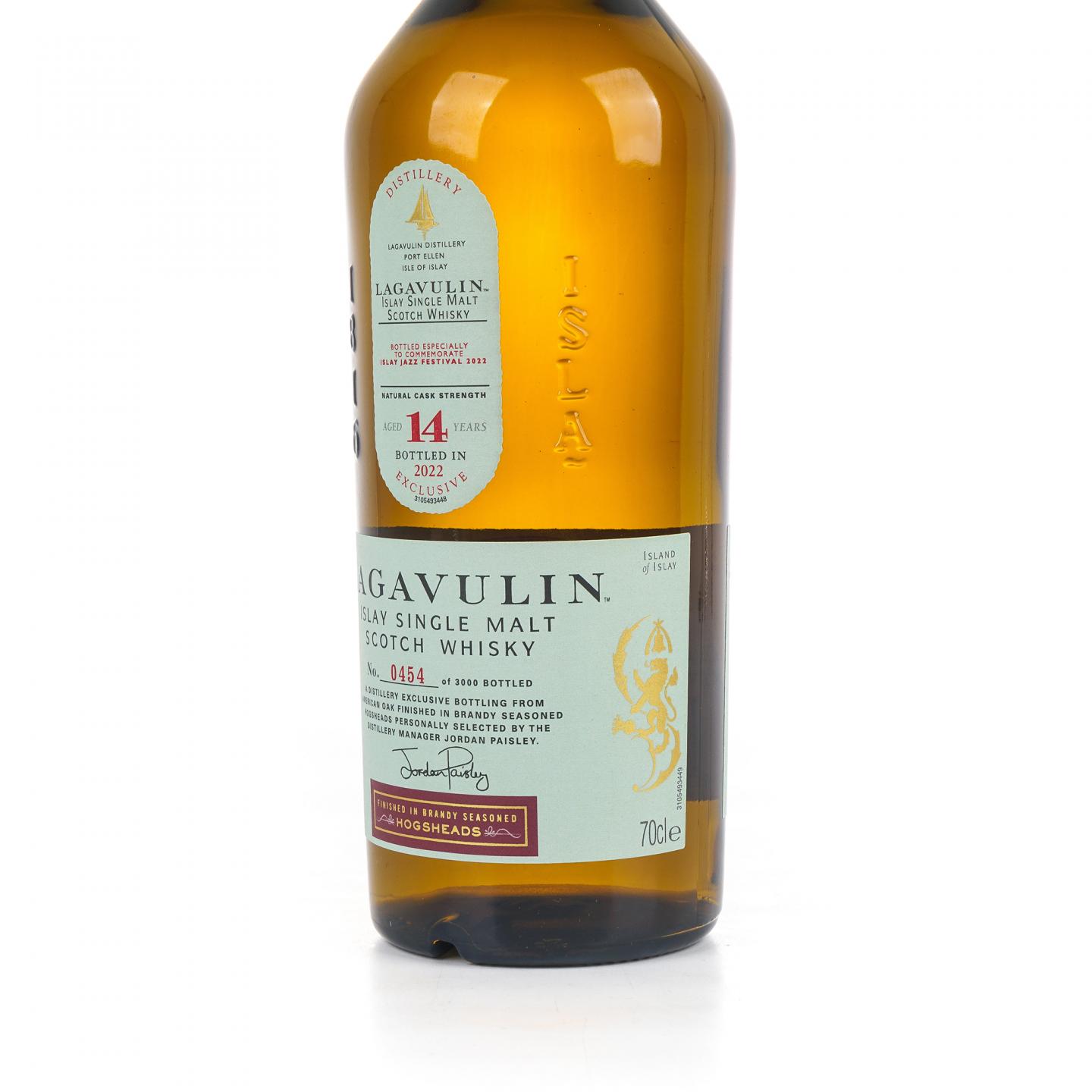 Lagavulin 乐加维林 14年 2022 爵士音乐节 700ML