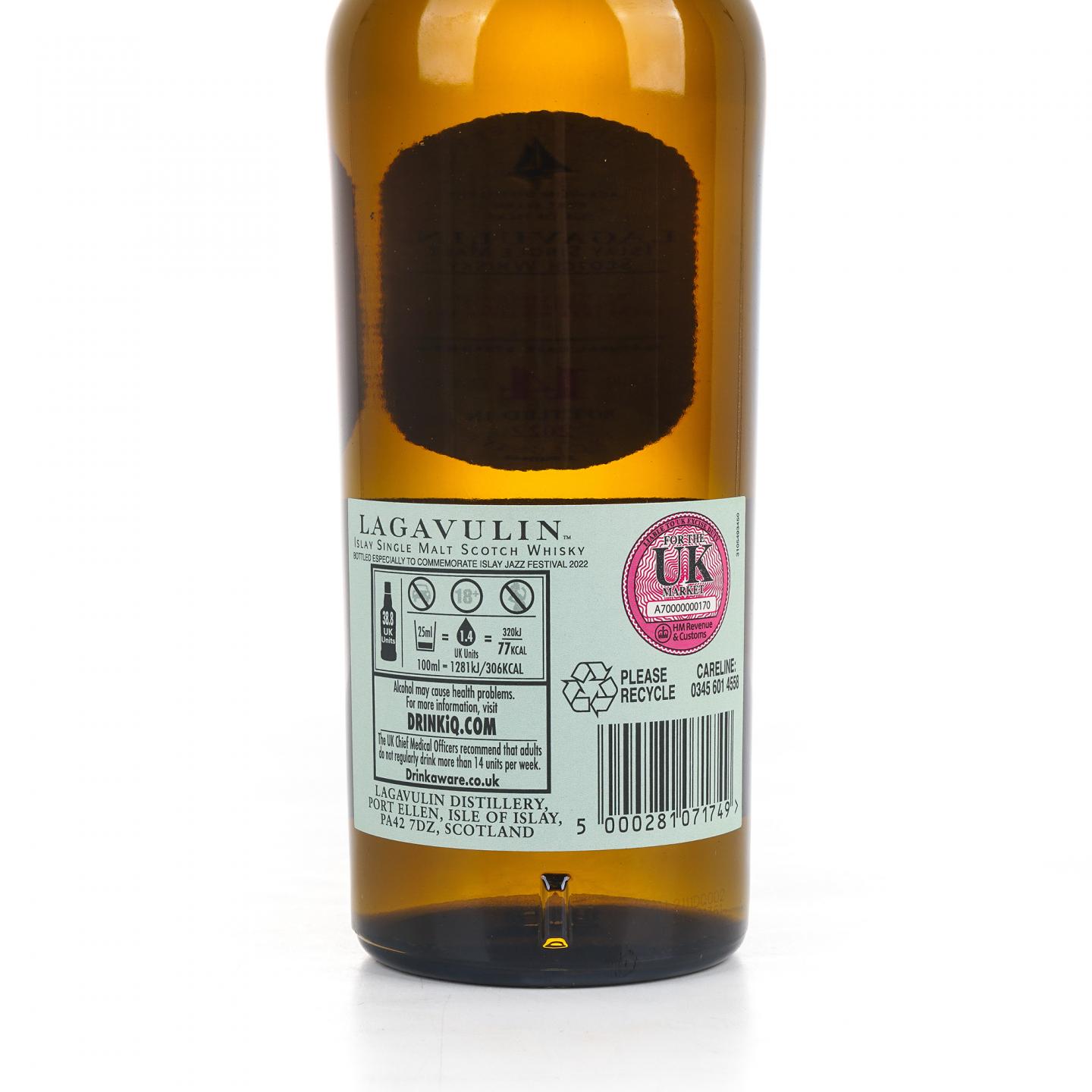 Lagavulin 乐加维林 14年 2022 爵士音乐节 700ML