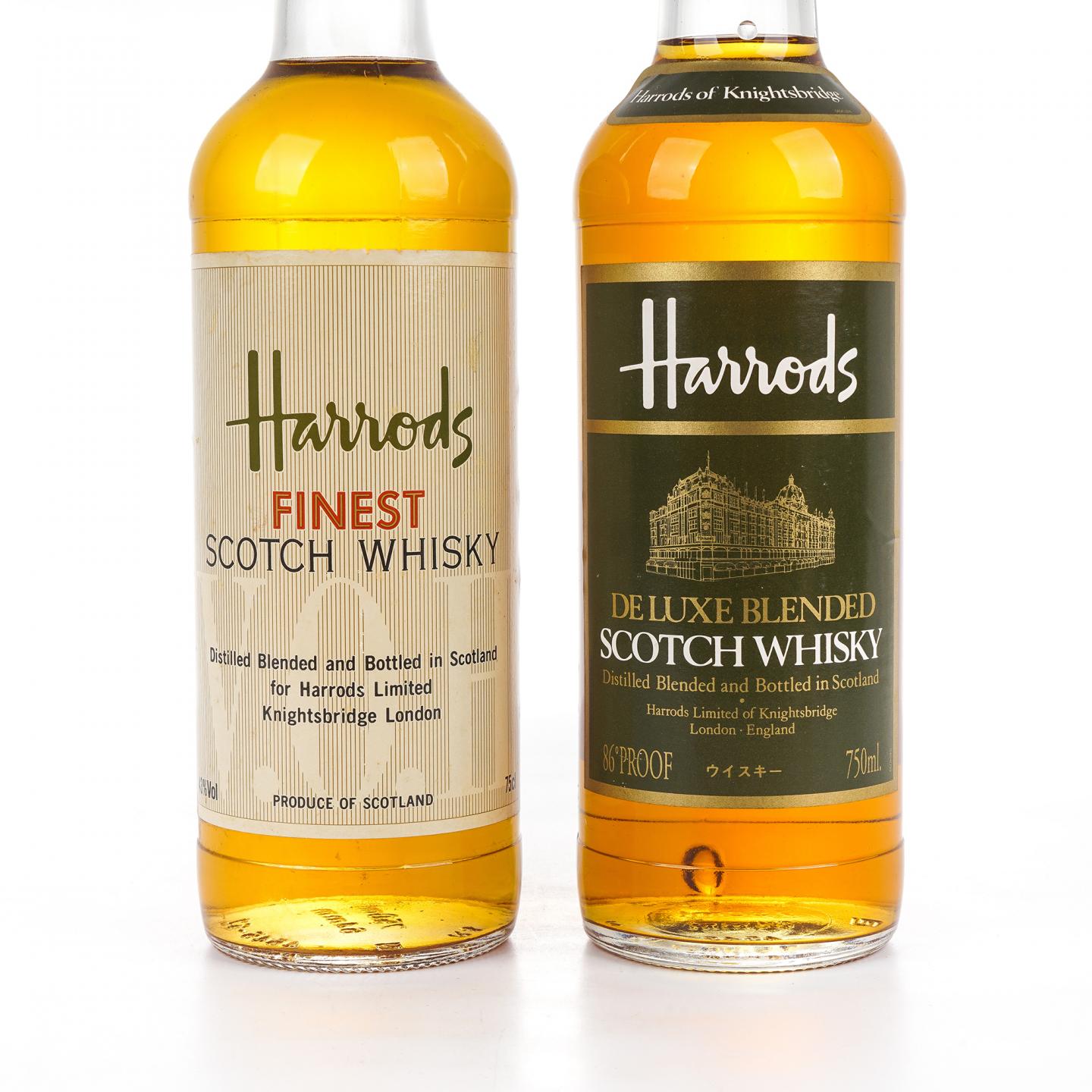 Harrods 英国调和威士忌 750ml*2 附赠甲级武夷四大名枞半天妖50g