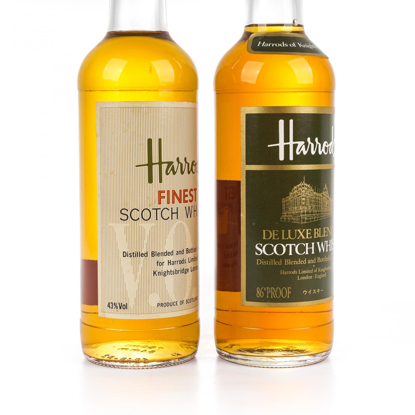 Harrods 英国调和威士忌 750ml*2 附赠甲级武夷四大名枞半天妖50g