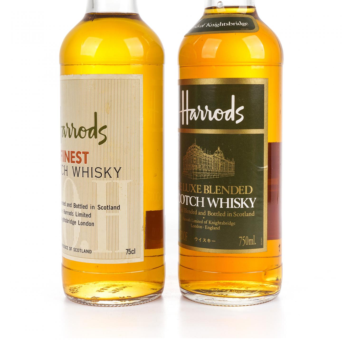 Harrods 英国调和威士忌 750ml*2 附赠甲级武夷四大名枞半天妖50g