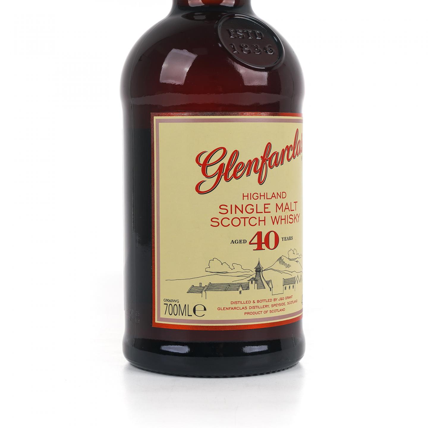 Glenfarclas 格兰花格 40年 红礼盒版