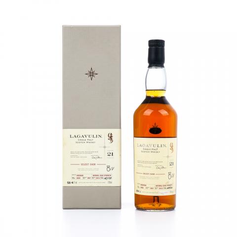Lagavulin 乐加维林 21年 1997-2018 大师选桶 COD #0005 非原盒