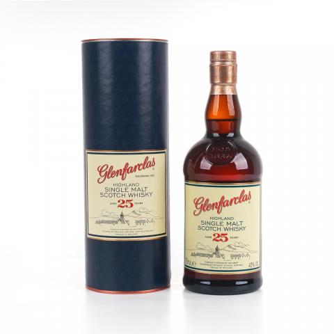 Glenfarclas 格兰花格 25年 单一麦芽 圆筒礼盒 43%