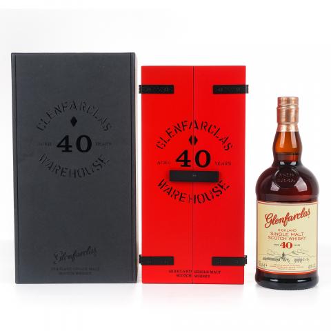 Glenfarclas 格兰花格 40年 红礼盒版