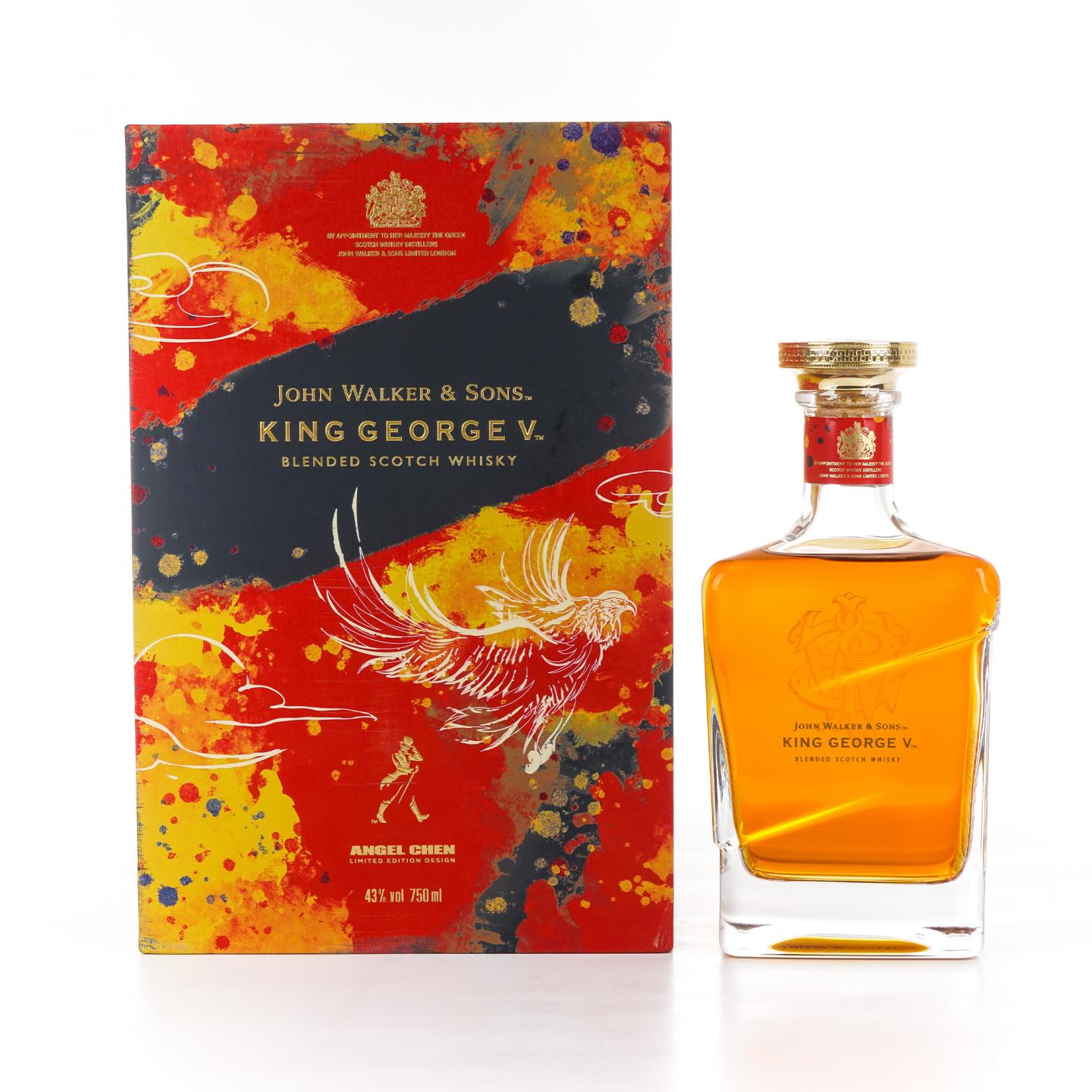 Johnnie Walker 尊尼获加 2022 英皇乔治五世「万里鹏程」特别版 750ml