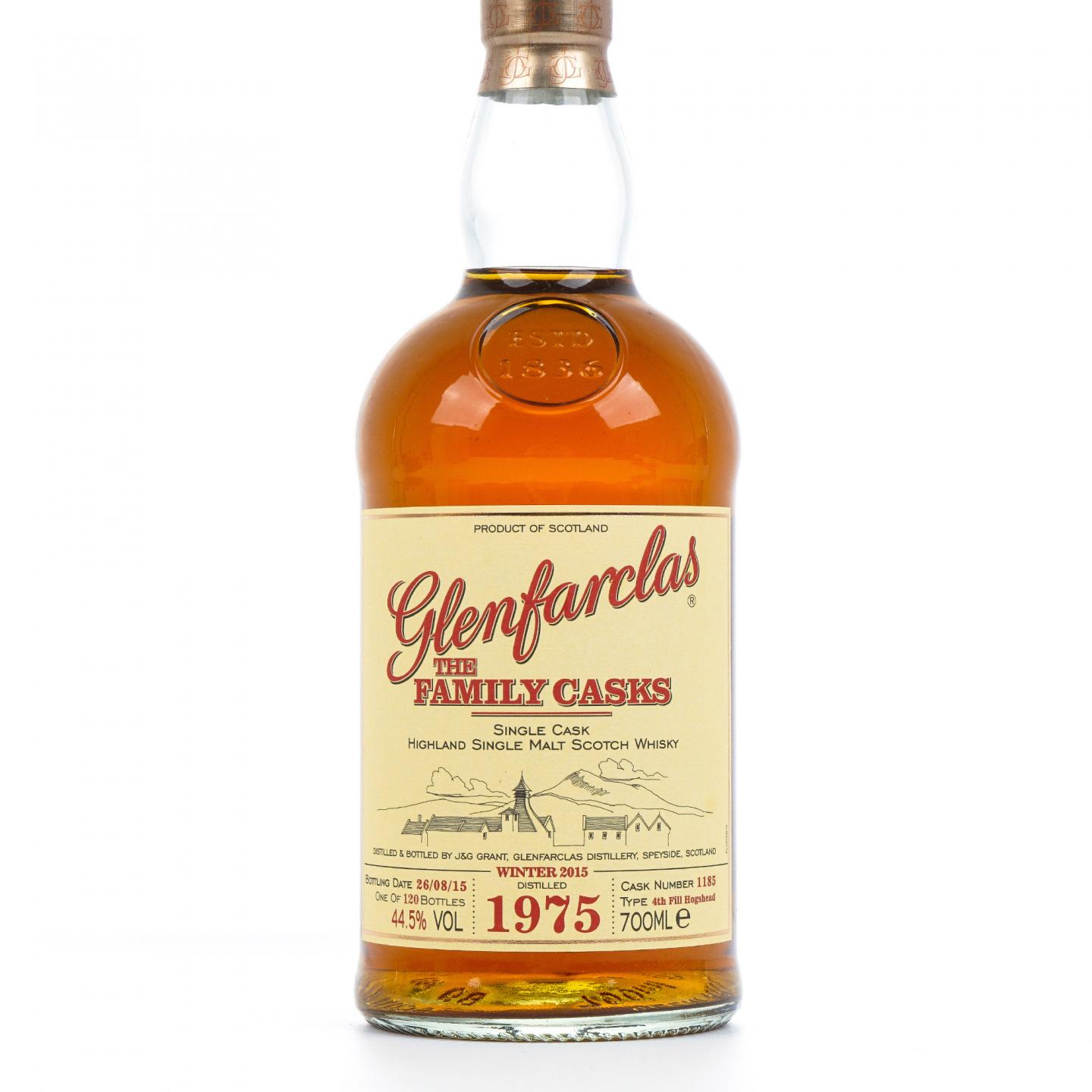 Glenfarclas 格兰花格 1975-2015 家族桶#1185