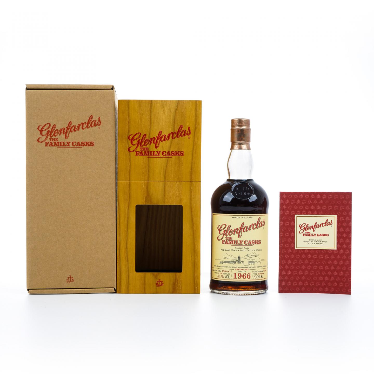 Glenfarclas 格兰花格 1966-2017 家族桶 雪莉单桶#4199