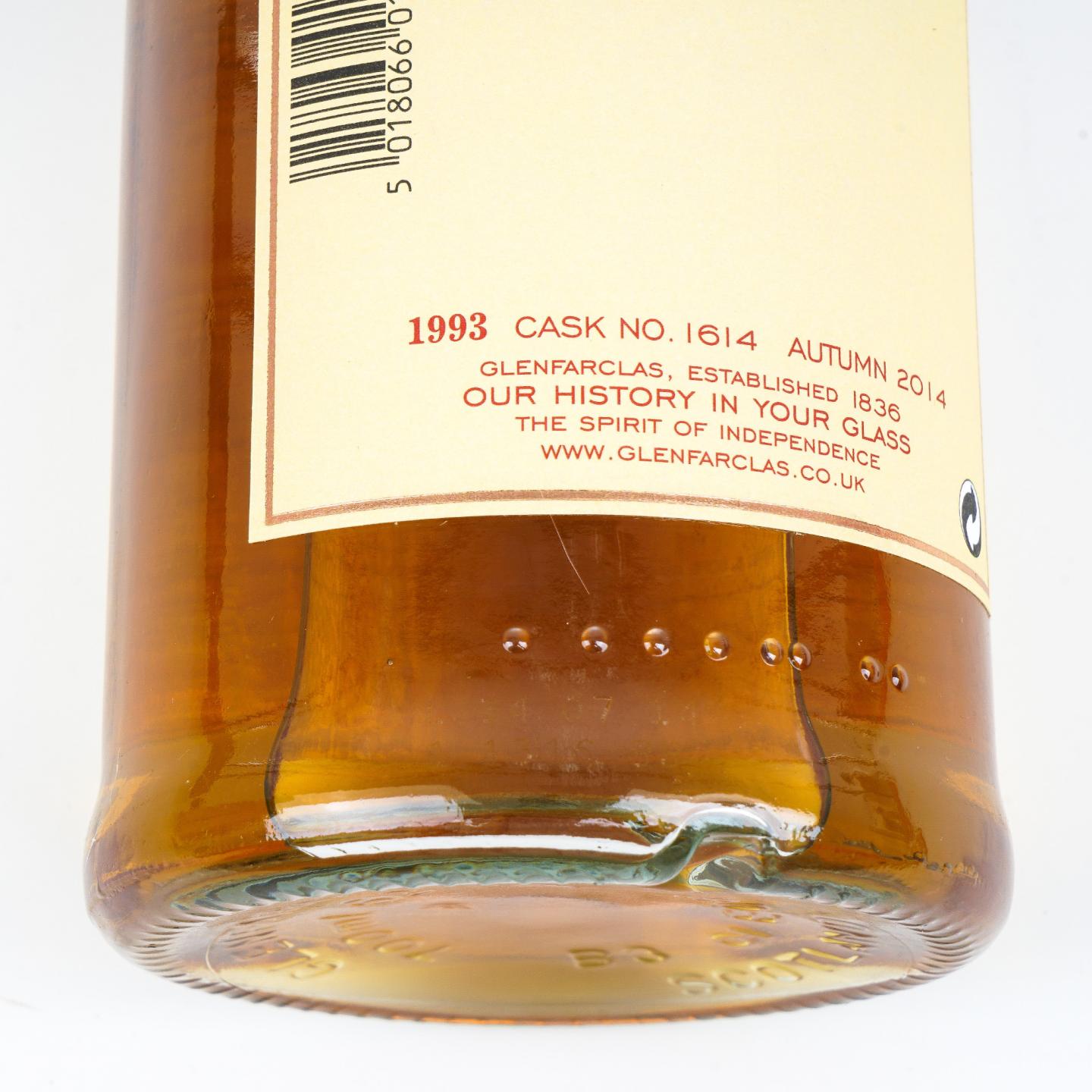 Glenfarclas 格兰花格 1993-2014 家族桶 雪莉单桶#1614