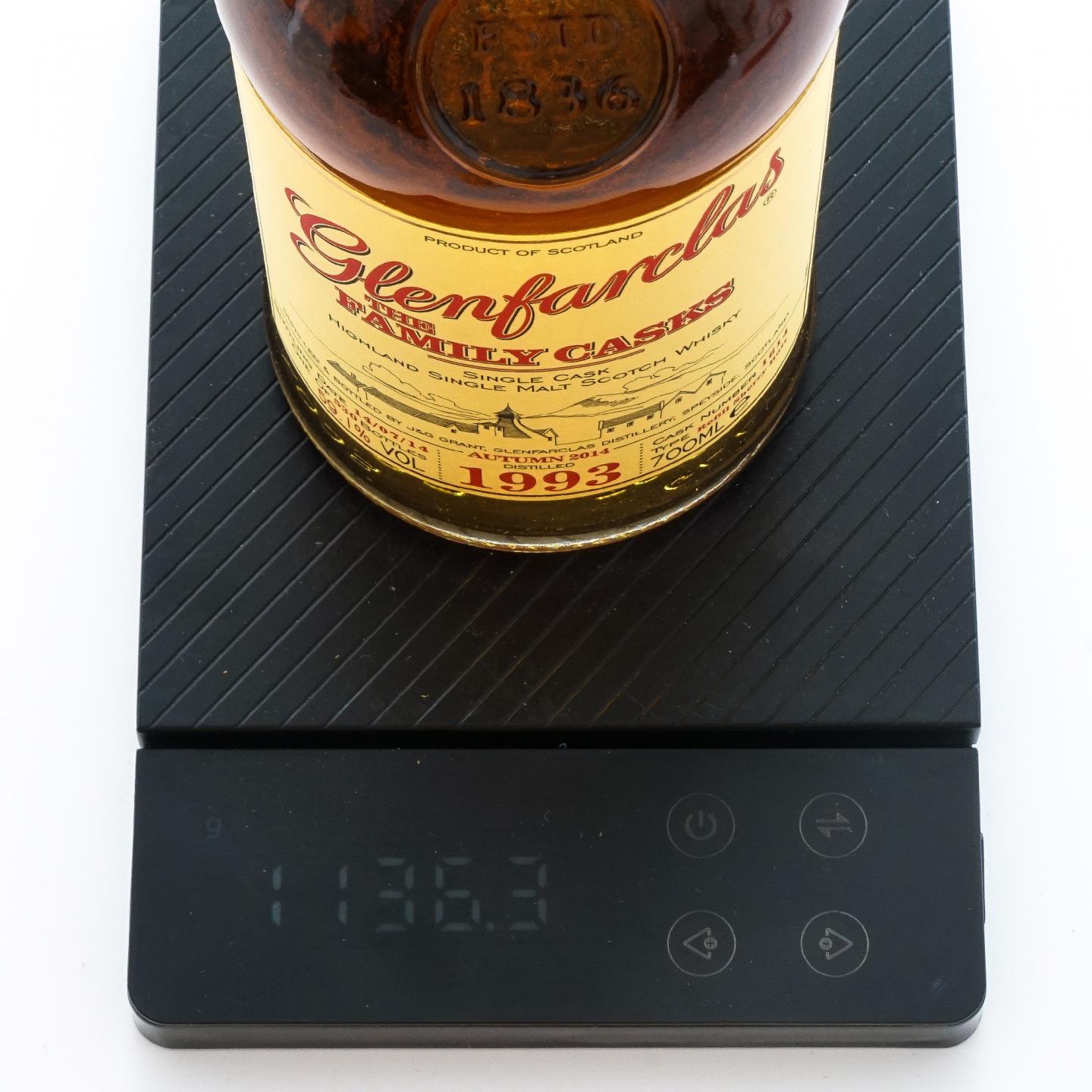 Glenfarclas 格兰花格 1993-2014 家族桶 雪莉单桶#1614