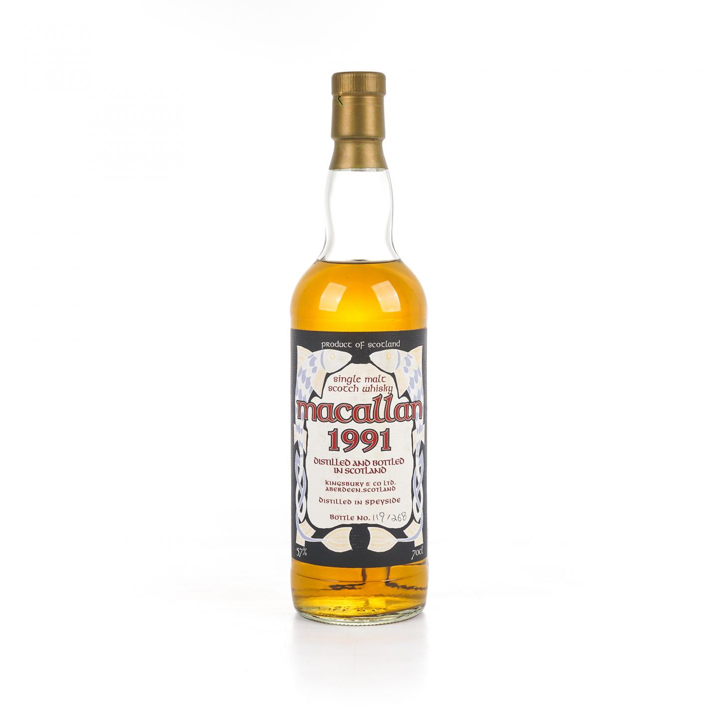 Macallan 麦卡伦 14年 1991 Kingsbury
