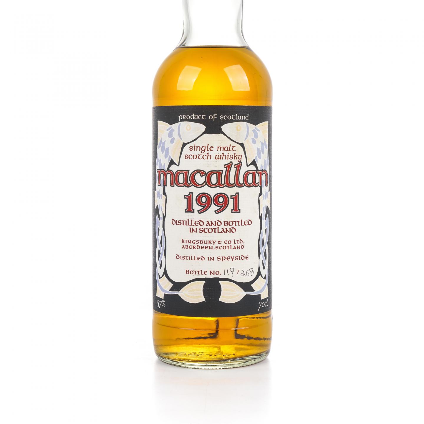 Macallan 麦卡伦 14年 1991 Kingsbury