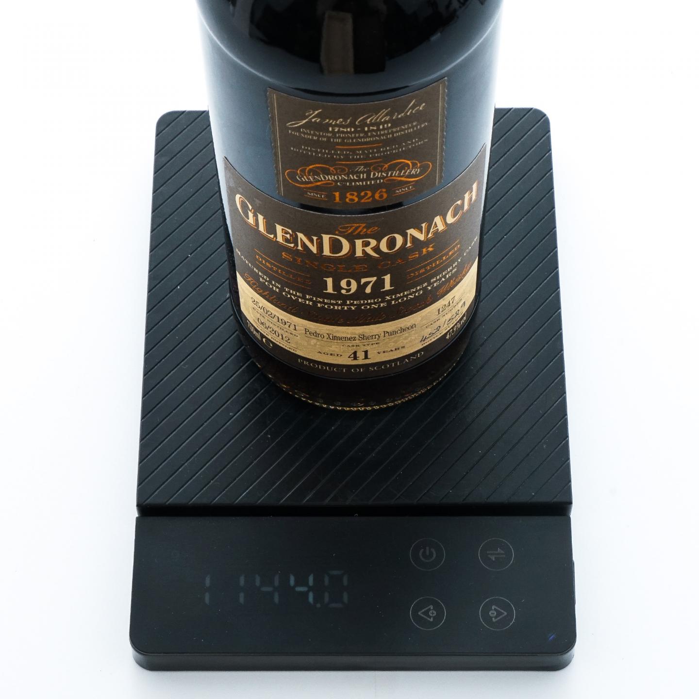 Glendronach 格兰多纳 41年 1971-2012 雪莉单桶#1247