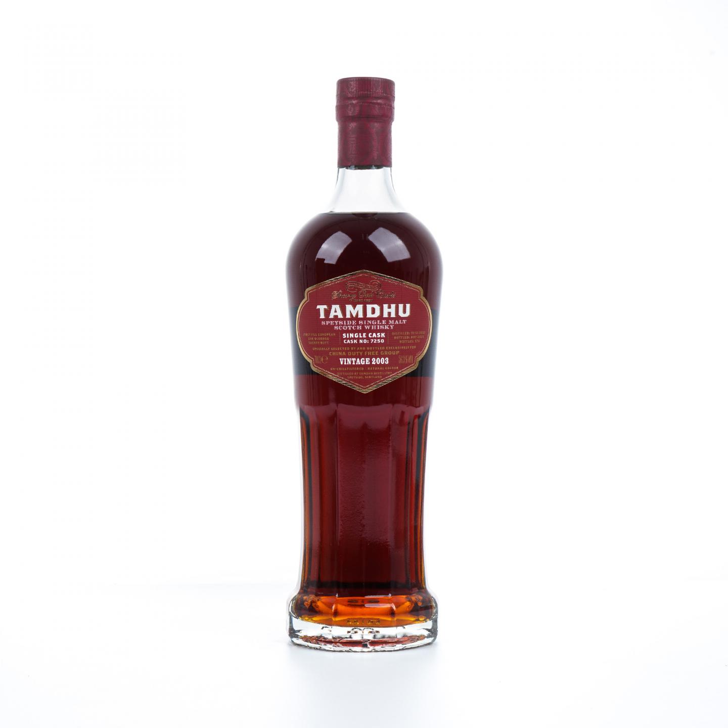 Tamdhu 檀都 2003-2025 初填雪莉桶#7250 单桶