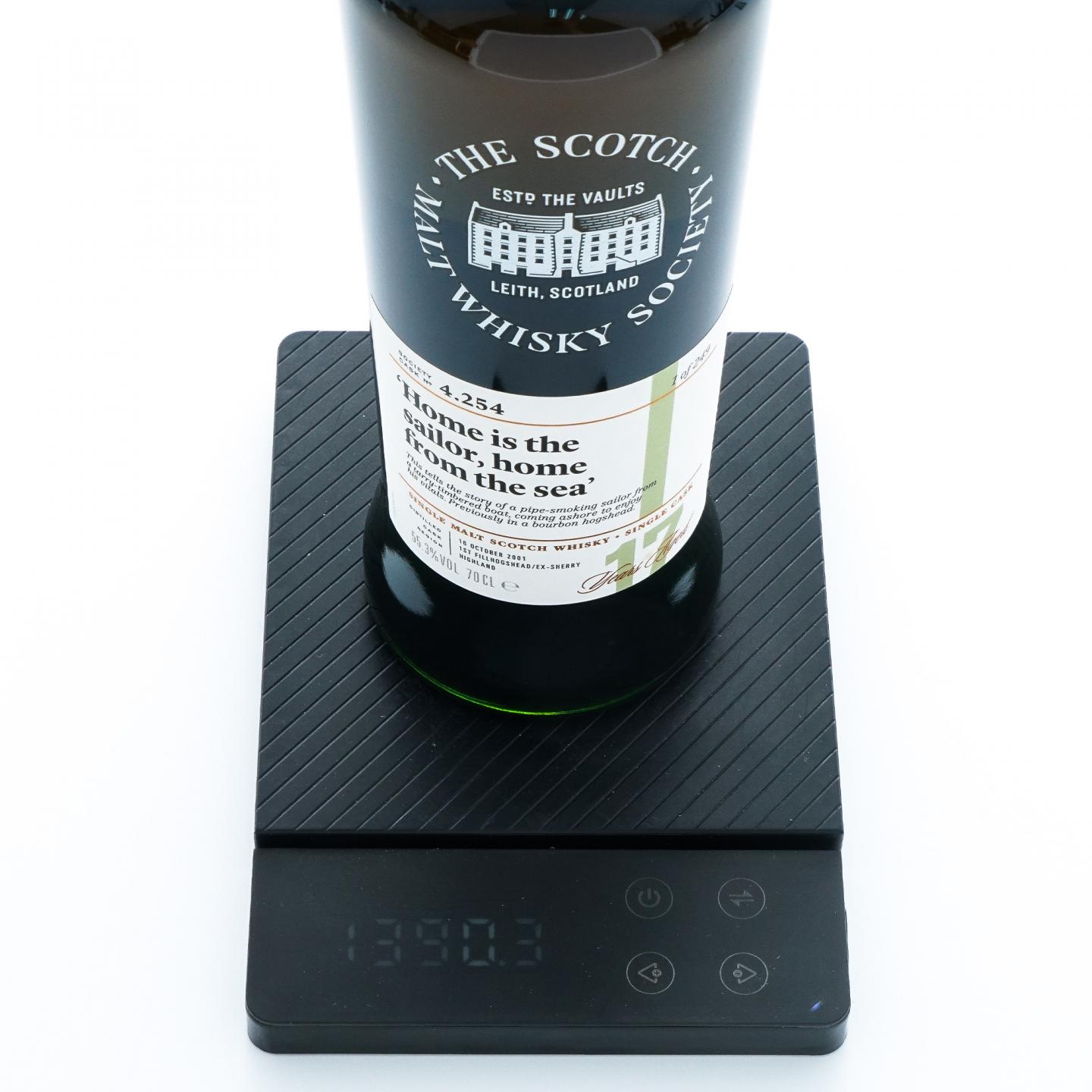 SMWS 4.254 高原骑士 17年 2001