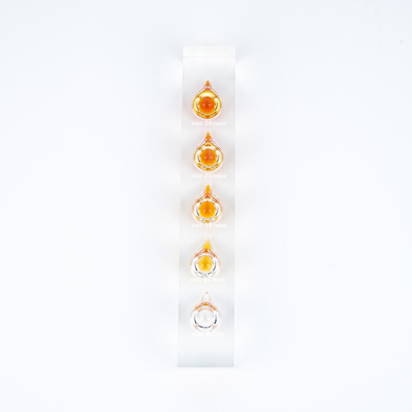 山崎 含50 25 18 12 0年酒液 展示摆件