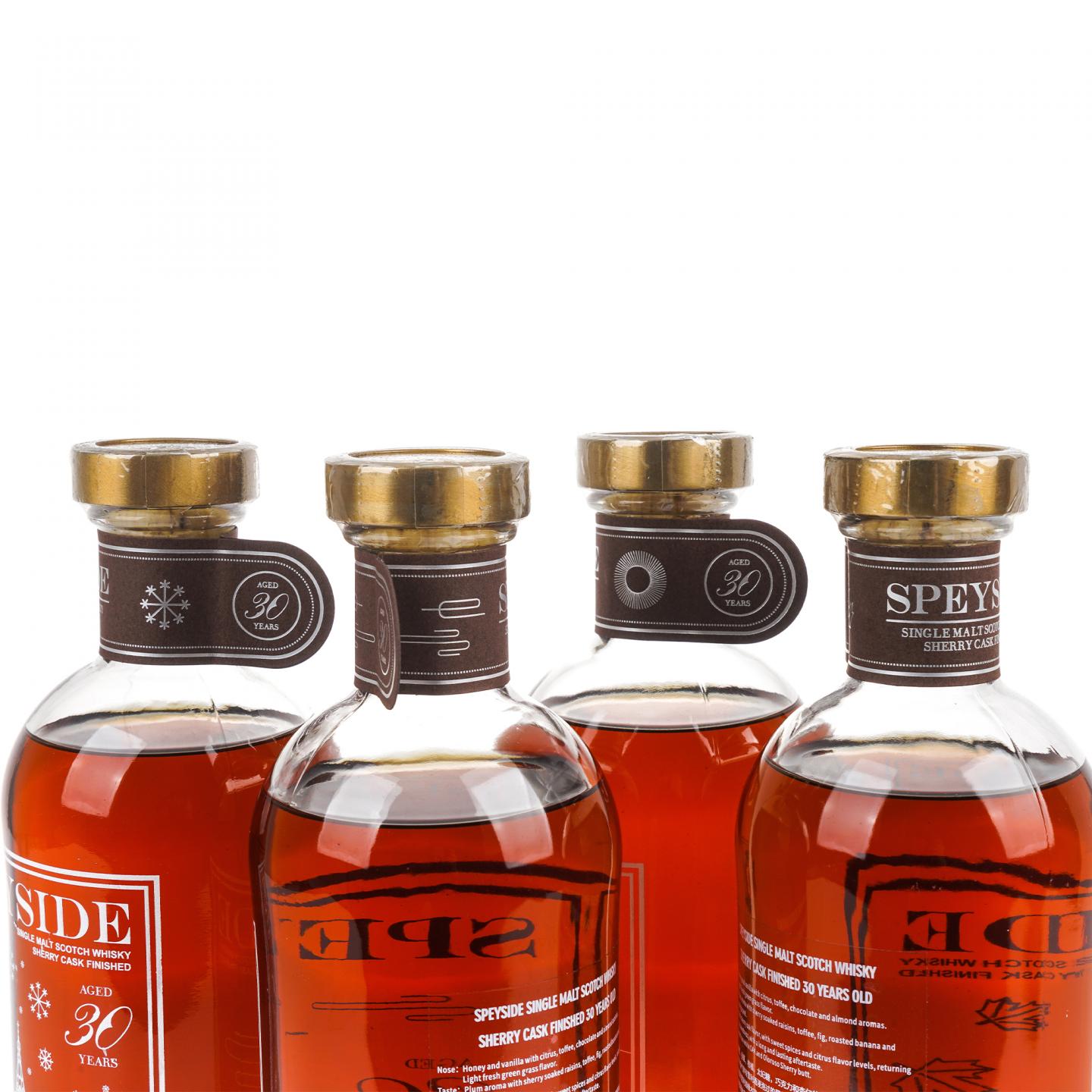 秘密斯佩塞 30年 春夏秋冬全套 4瓶组*700ML