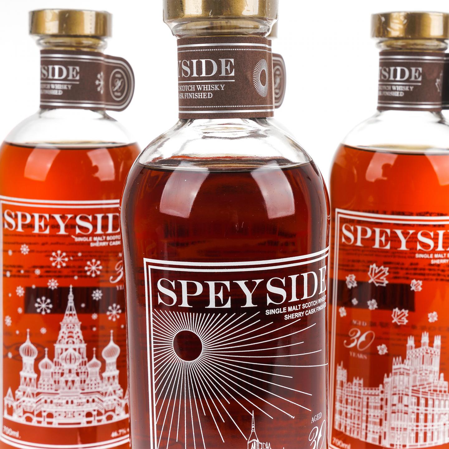 秘密斯佩塞 30年 春夏秋冬全套 4瓶组*700ML