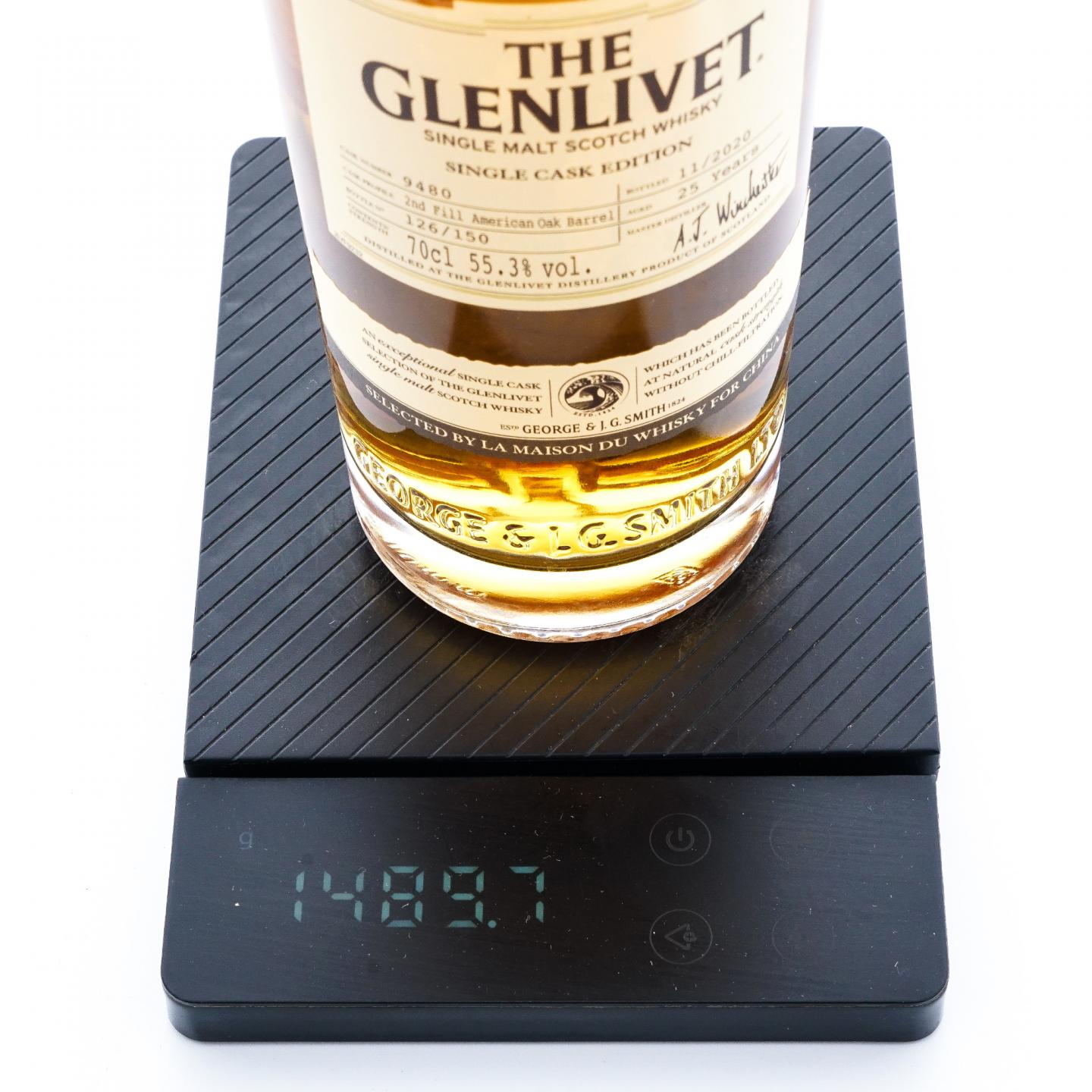 Glenlivet 格兰威特 25年 2020 单桶#9480
