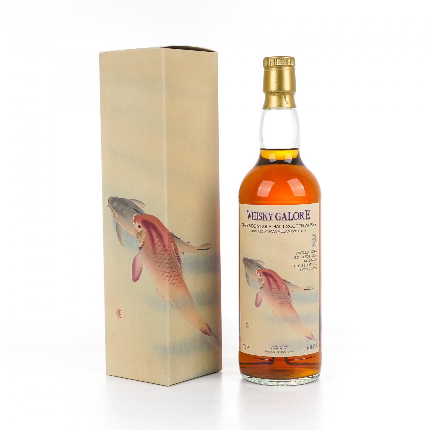 秘密斯佩塞 33年 1991-2025 雪莉桶#689355 Whisky Galore