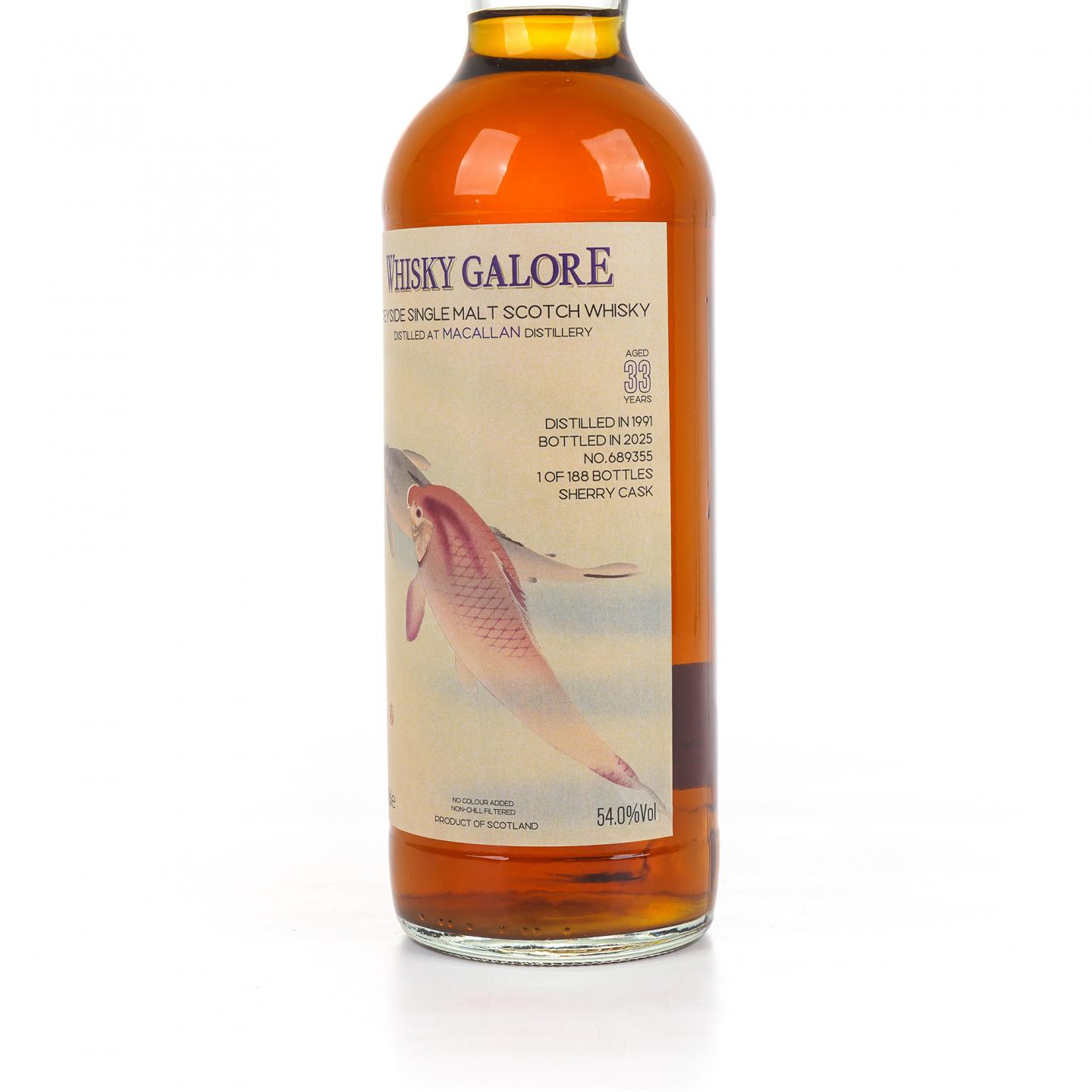 秘密斯佩塞 33年 1991-2025 雪莉桶#689355 Whisky Galore