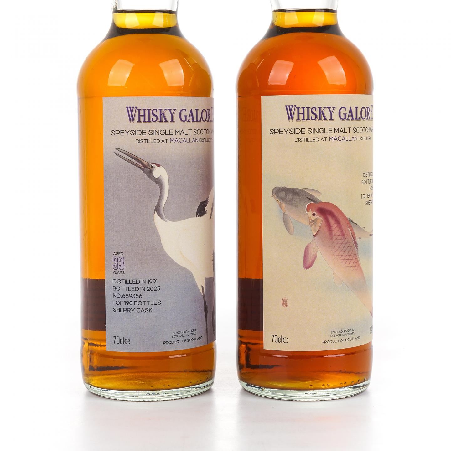 秘密斯佩塞 33年 1991-2025 雪莉桶 Whisky Galore 2瓶组