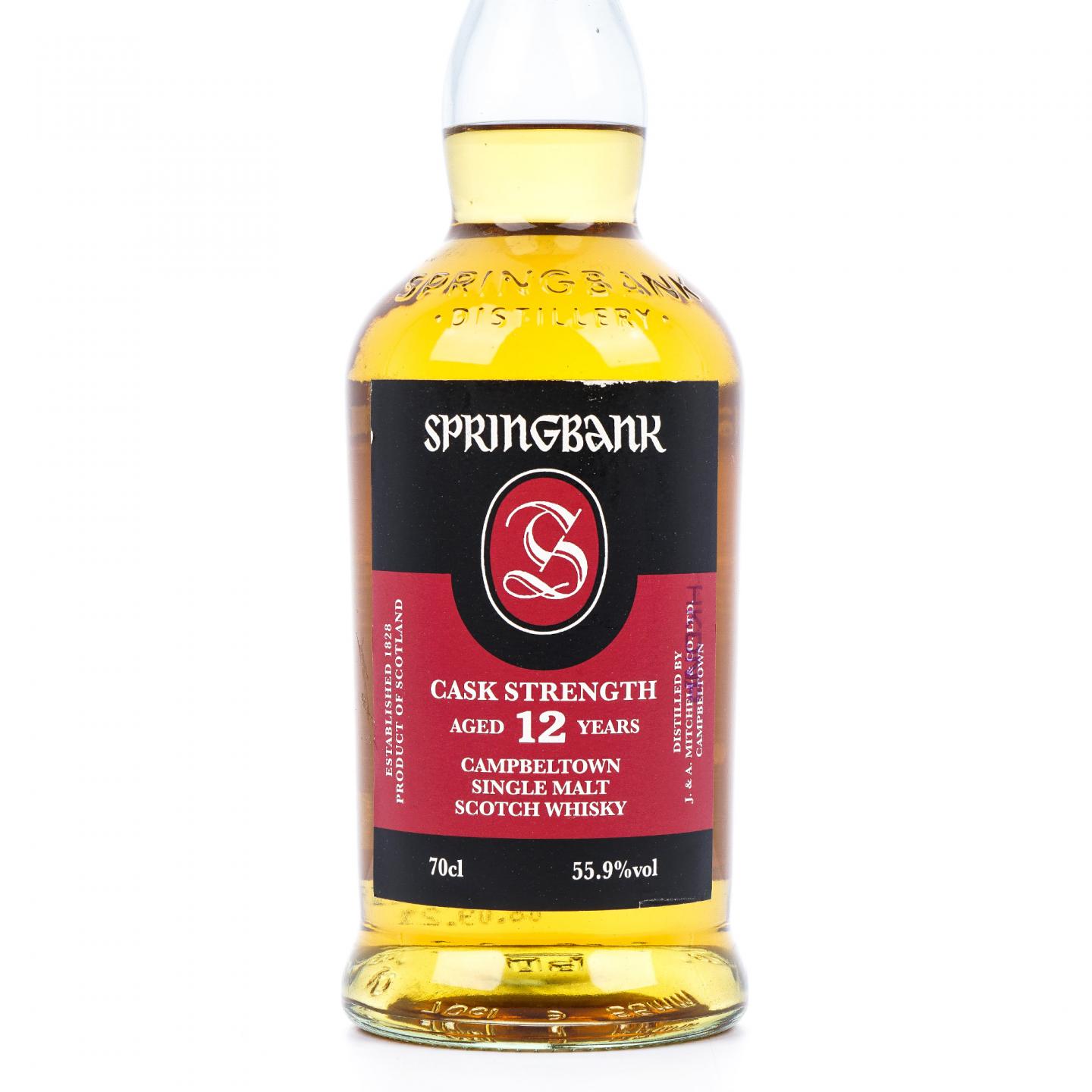 Springbank 云顶 12年 2021 桶强 55.9% UK