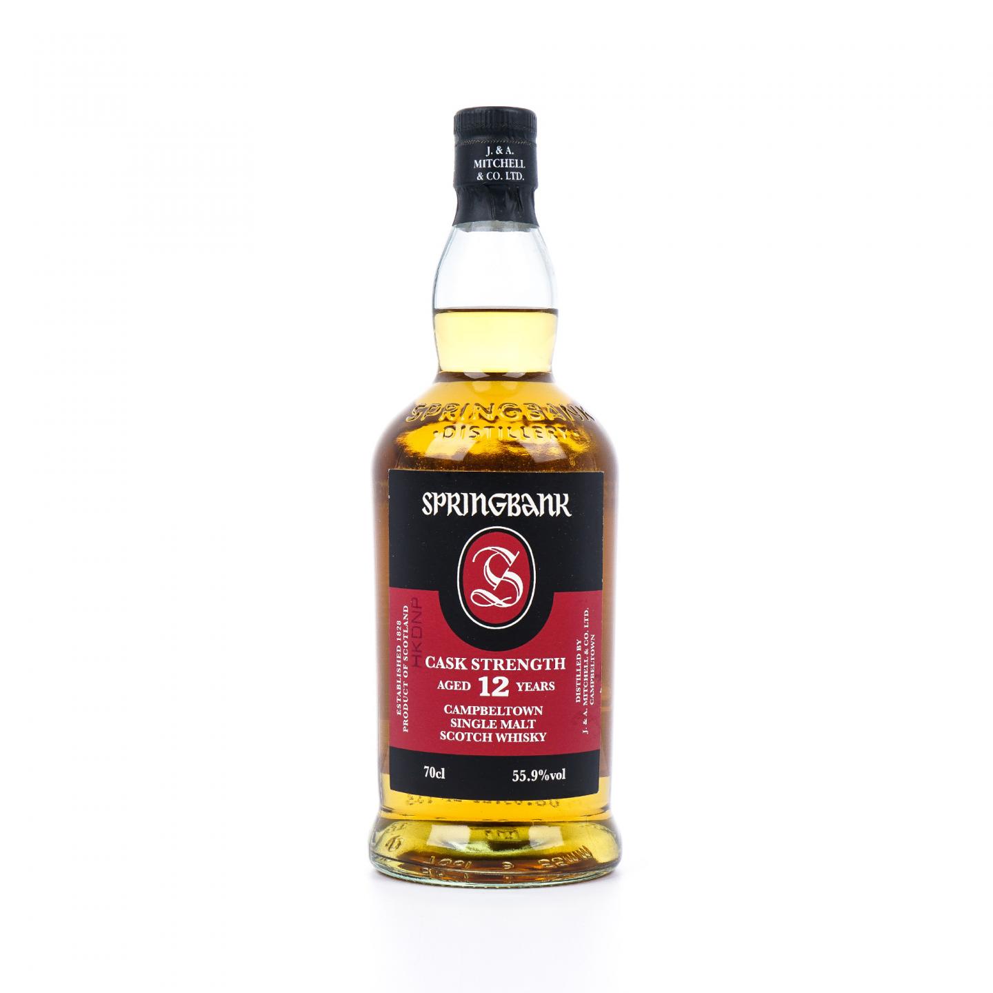 Springbank 云顶 12年 2021 桶强 55.9% UK 700ml