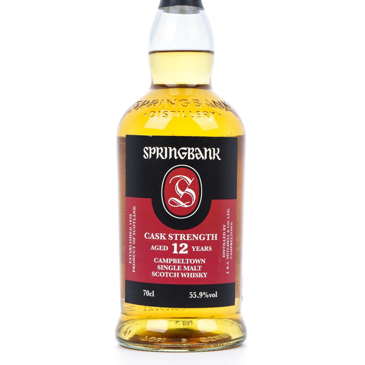 Springbank 云顶 12年 2021 桶强 55.9%VOL