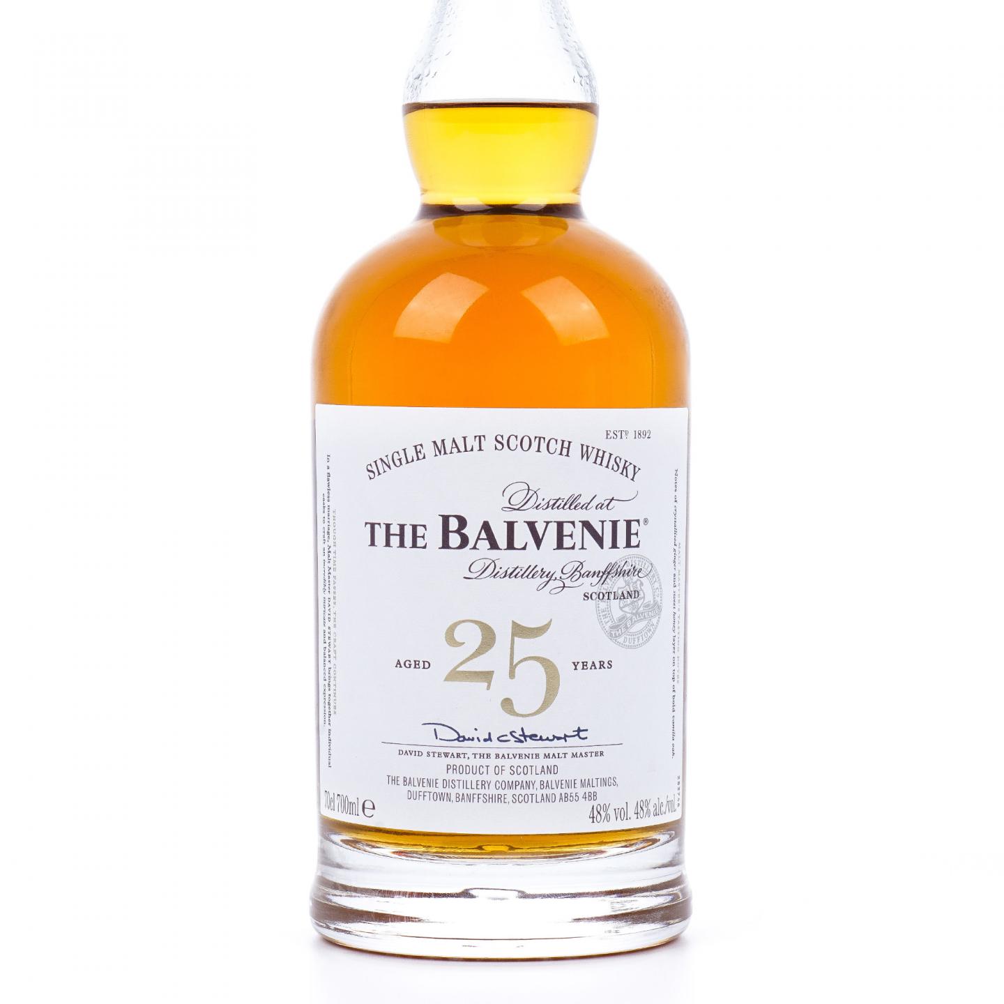 Balvenie 百富 25年 2021 圆筒礼盒 行货