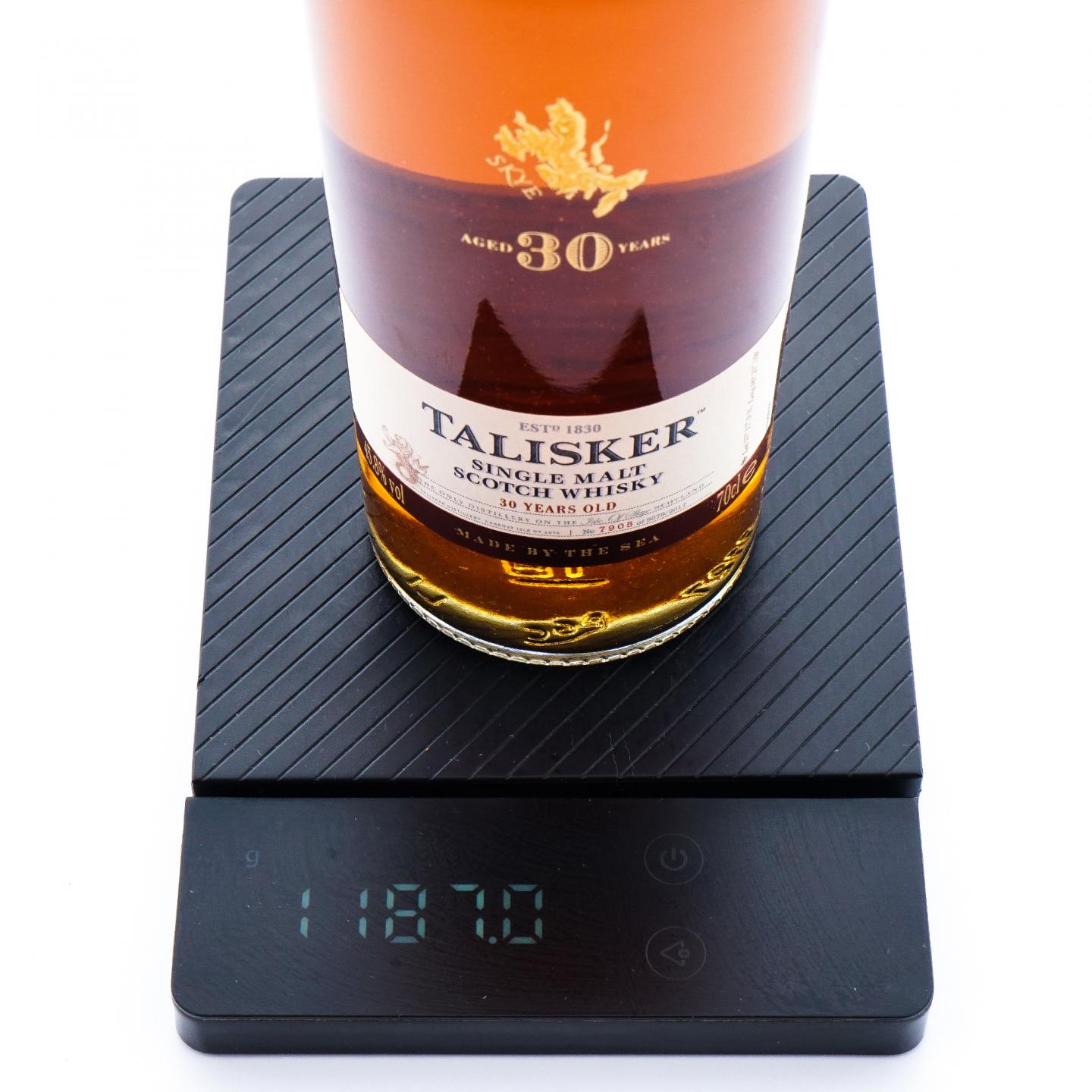 Talisker 泰斯卡 30年 2017 行货 700ML