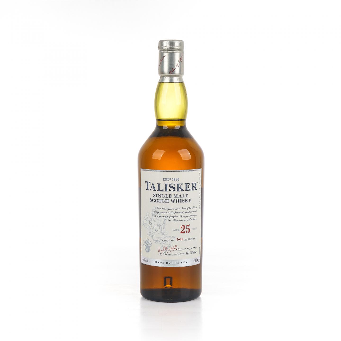 Talisker 泰斯卡 25年 2014版 700ml