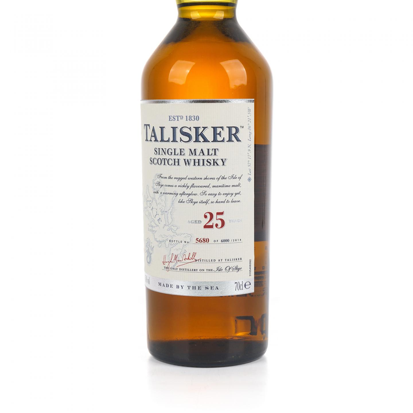 Talisker 泰斯卡 25年 2014版 700ml