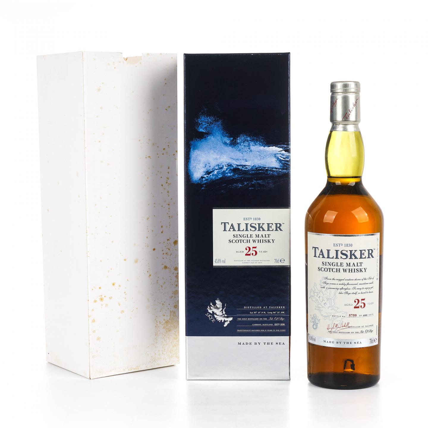 Talisker 泰斯卡 25年 2014版 45.8%Vol.