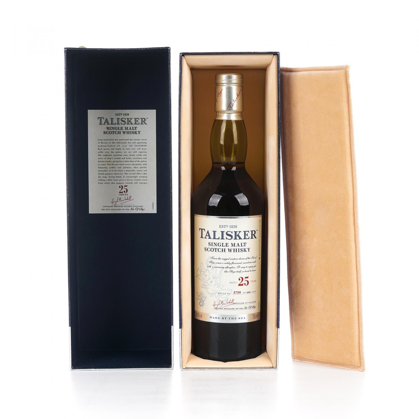 Talisker 泰斯卡 25年 2014版 45.8%Vol.