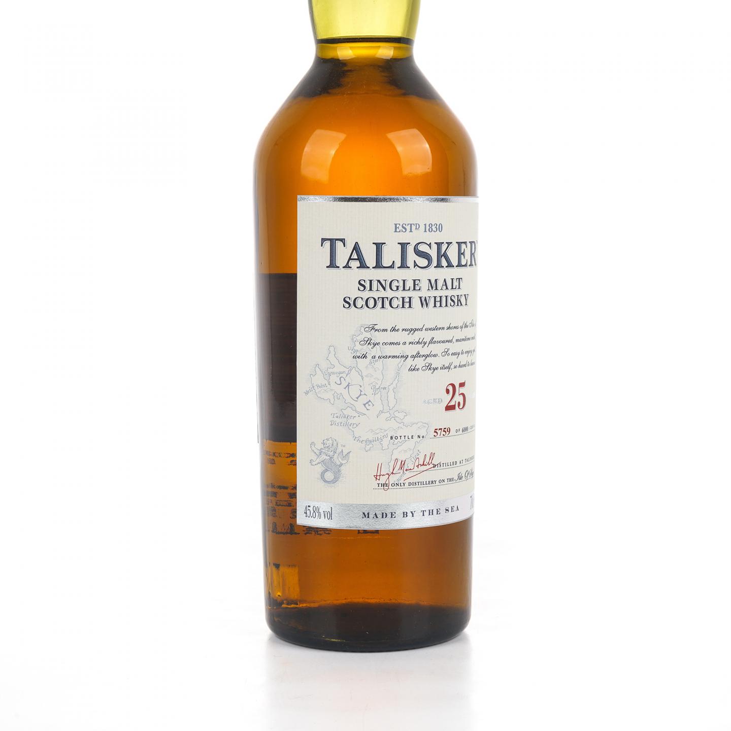 Talisker 泰斯卡 25年 2014版 45.8%Vol.