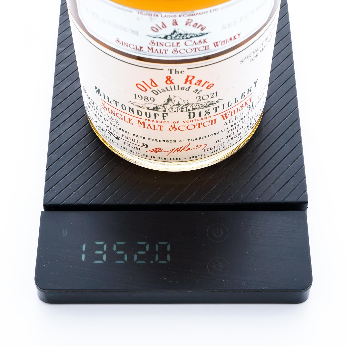 Miltonduff 弥尔顿达夫 31年 1989-2021 单桶桶强 HL Old & Rare