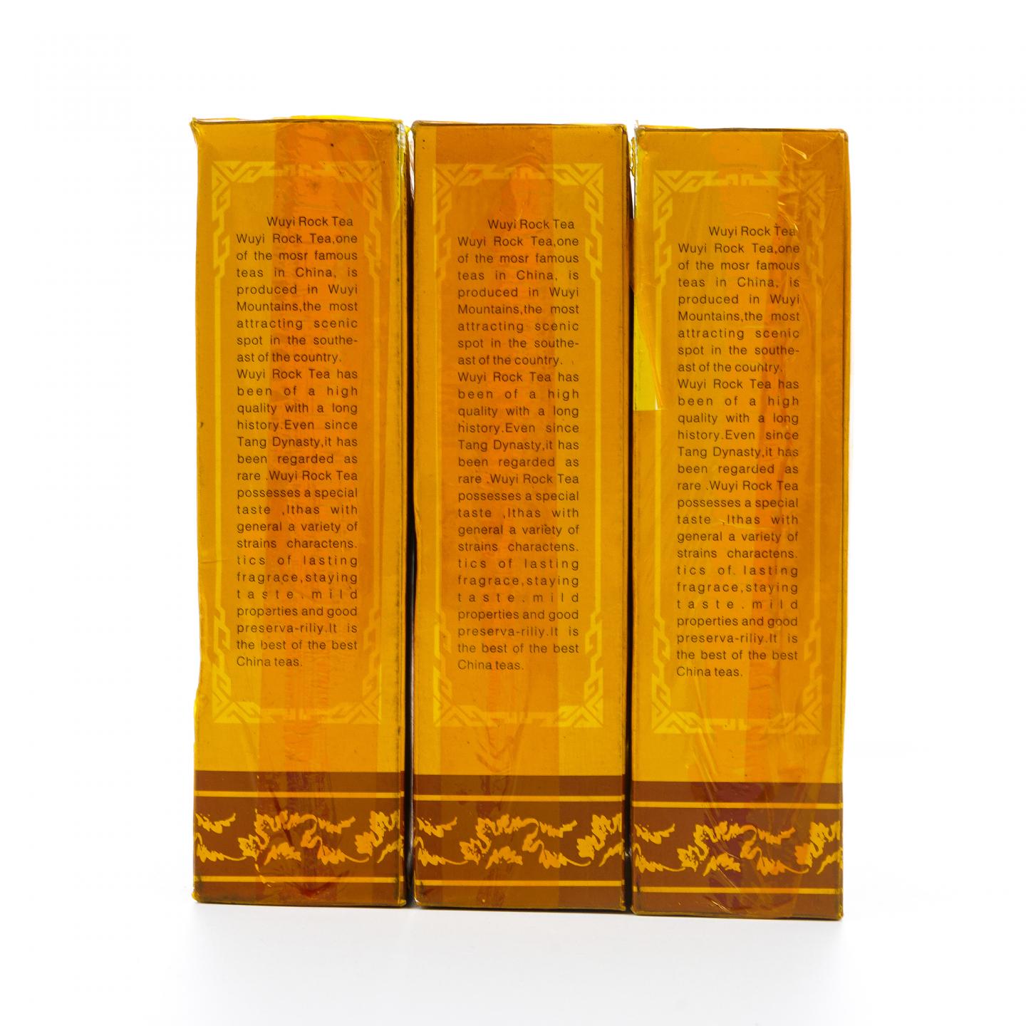 1998年 武夷山市九曲茶厂 老枞水仙 100g*3盒