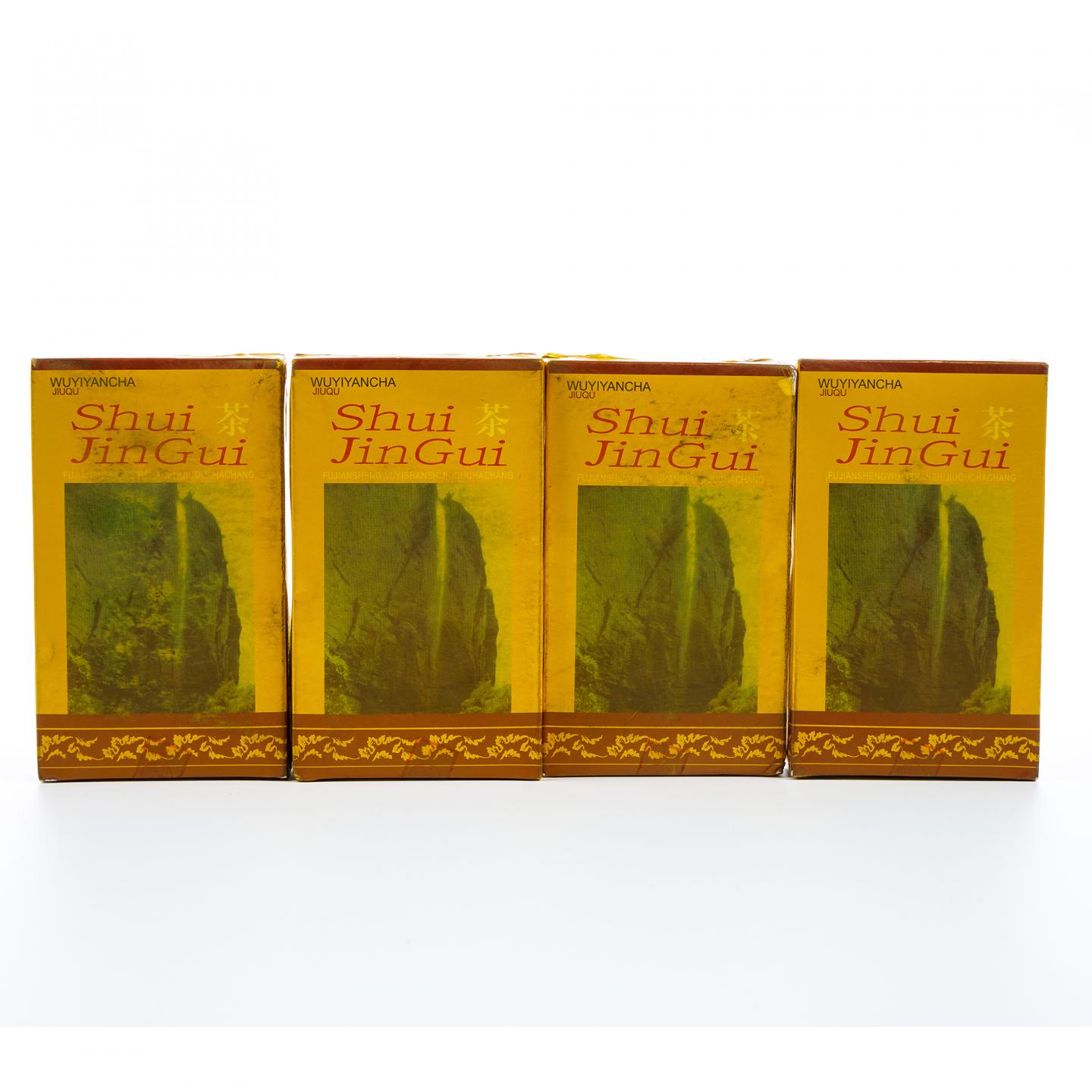 1998年 武夷山市九曲茶厂 正岩水金龟 4盒*100克