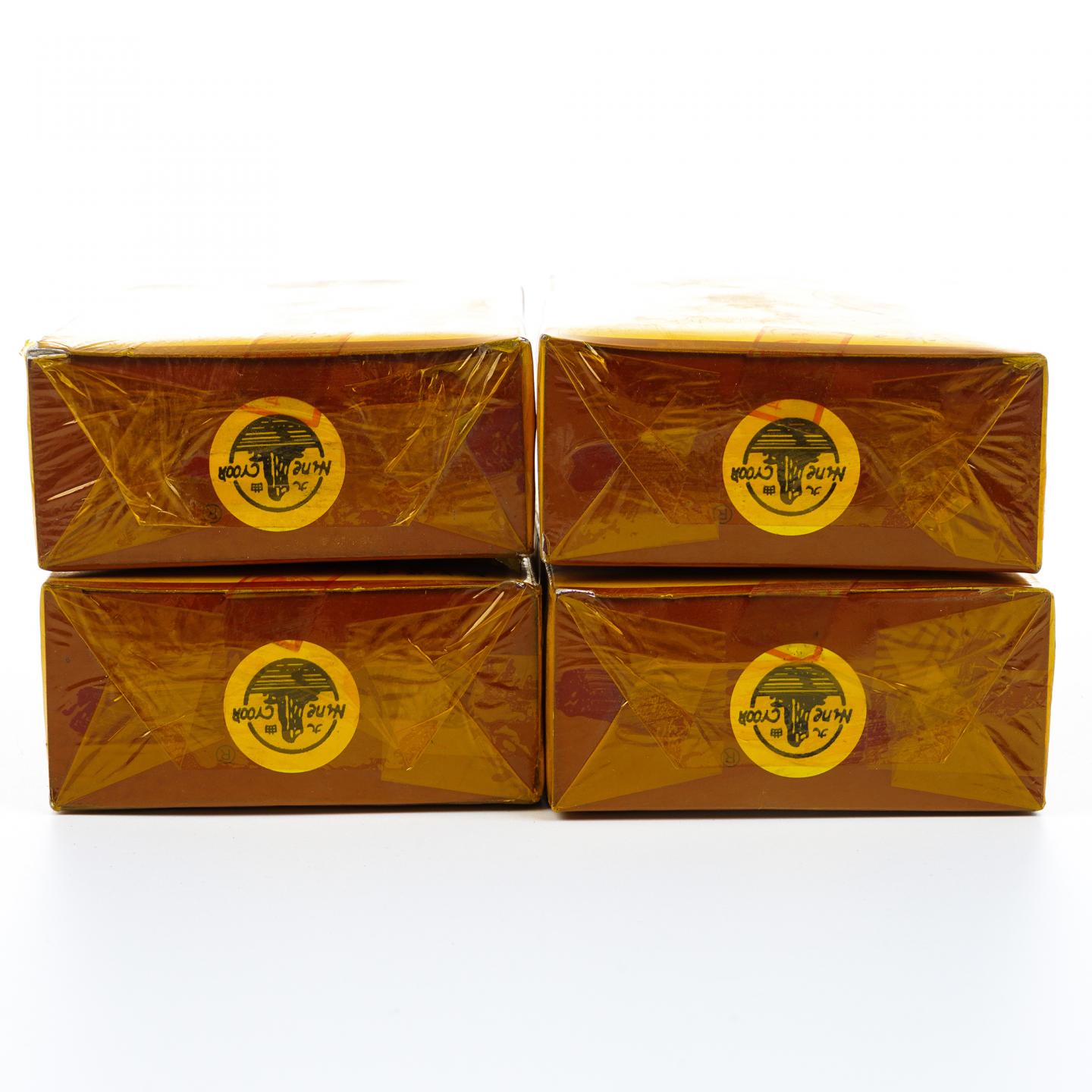 1998年 武夷山市九曲茶厂 正岩水金龟 4盒*100克