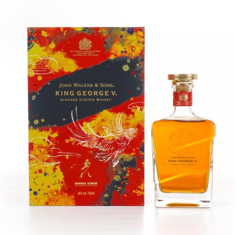 Johnnie Walker 尊尼获加 2022 英皇乔治五世「万里鹏程」特别版 750ml 礼盒