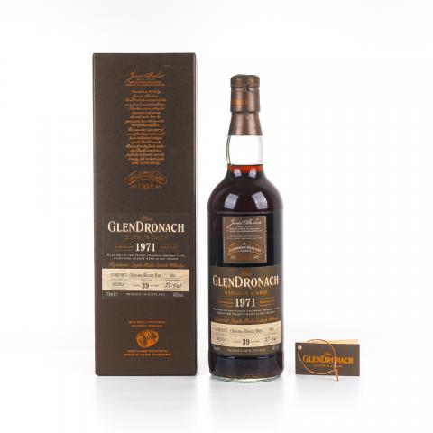 Glendronach 格兰多纳 39年 1971-2010 雪莉单桶#489