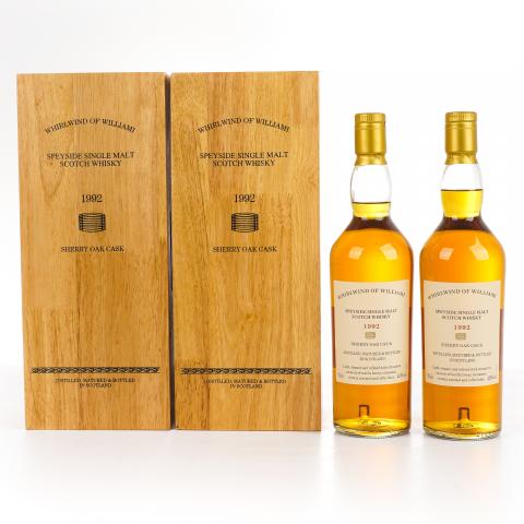 秘密斯佩塞 1992 Whirlwind of Williami 雪莉桶 单麦 2瓶组