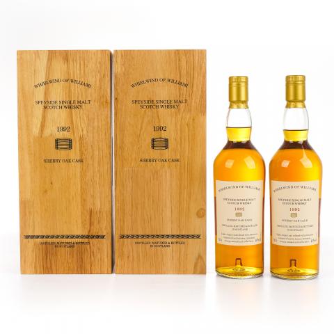 秘密斯佩塞 1992 Whirlwind of Williami 雪莉桶 2支组 单麦