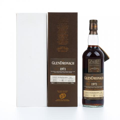 Glendronach 格兰多纳 41年 1971-2012 雪莉单桶#1247