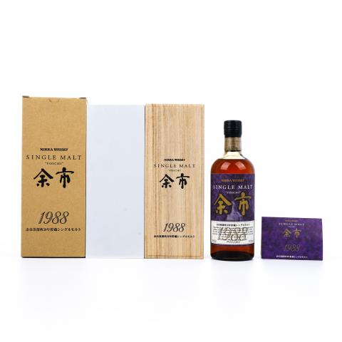 余市 20年贮藏 1988 单一麦芽