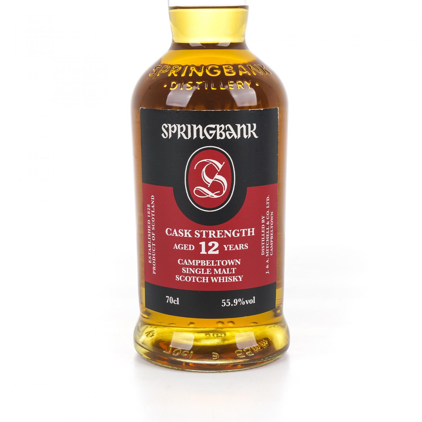 Springbank 云顶 12年 2021 桶强 55.9%Vol.